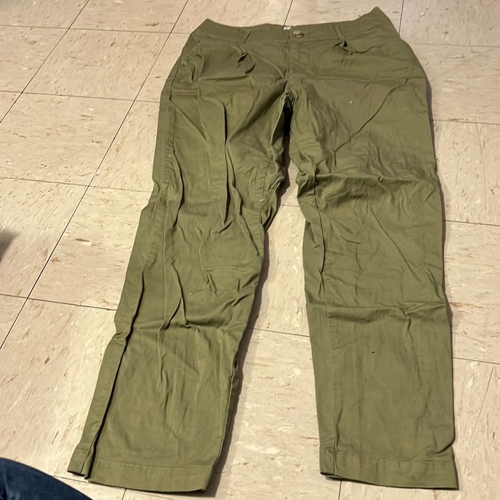 Green pants